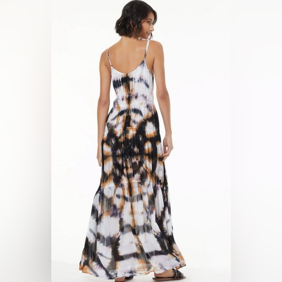 Young Fabulous & Broke Delphine Dress Lavender Kaleidoscope - M - Picture 2 of 9